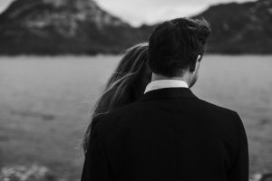 wedding portrait of East Coast, Tasmania Wedding